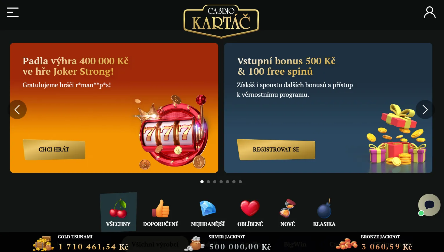 Jak vybrat spolehlivý casino bonus za registraci?